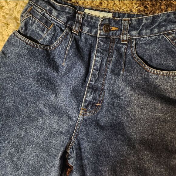 Vintage Syncs By UNIONBAY Denim Pleated front Mom Jeans High Waist - Picture 3 of 14